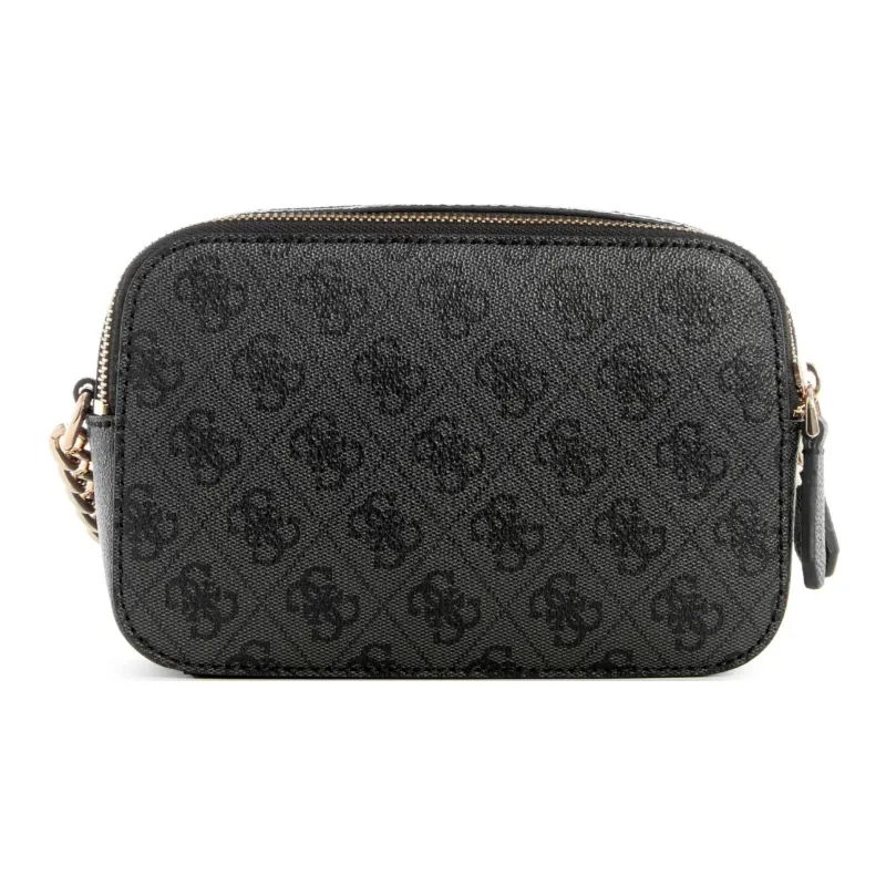 GUESS Artificial Leather Camera Bag Shoulder Bag Crossbody Bag Women's Black-2