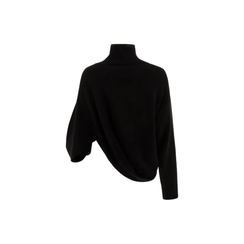 Alaia Asymmetrical Knit Jumper-1