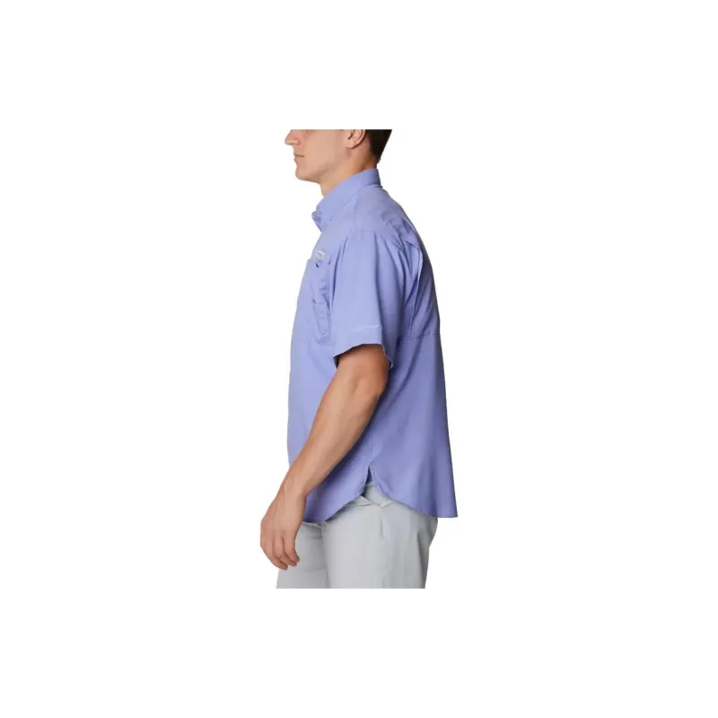 Columbia PFG Tamiami Shirts Men Purple-2