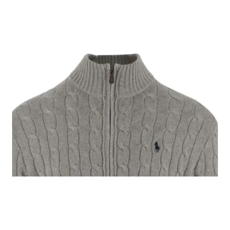 Polo Ralph Lauren Cable-Knit Zipped Cardigan-4