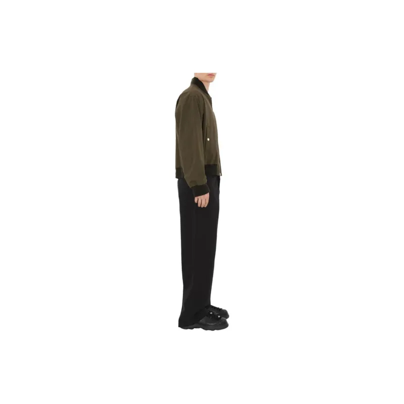 Burberry Wool Bomber Jacket-3