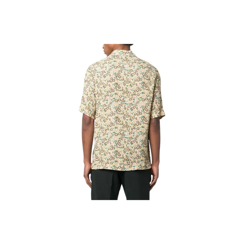 NANUSHKA Bodil Floral Print Pleated Shirt-3