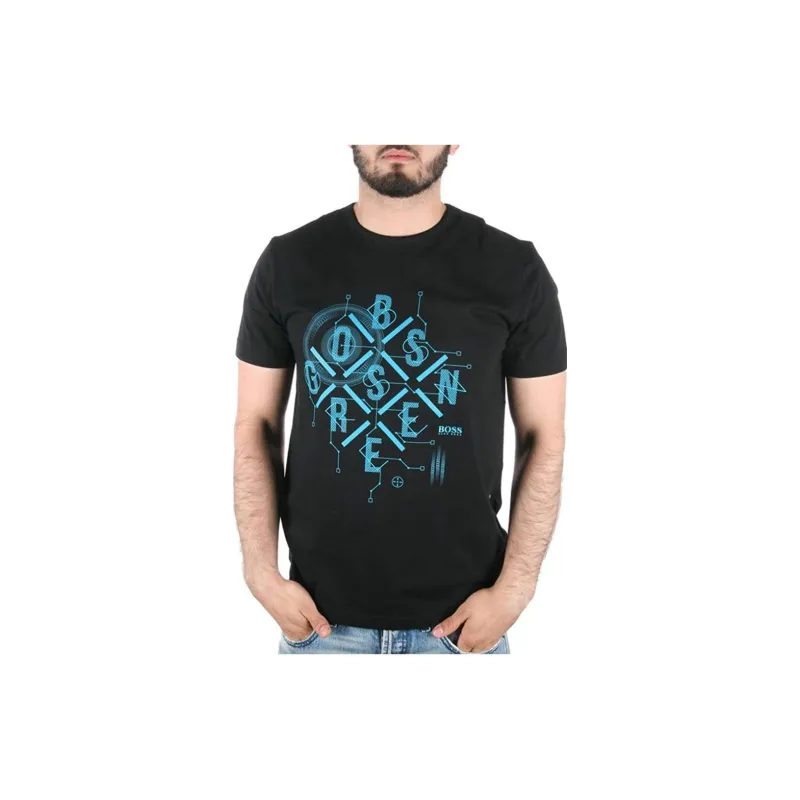 HUGO BOSS T Shirts Men Black-1