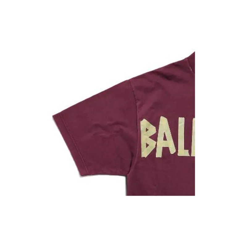 Balenciaga Tape Type Medium Fit T Shirt-6