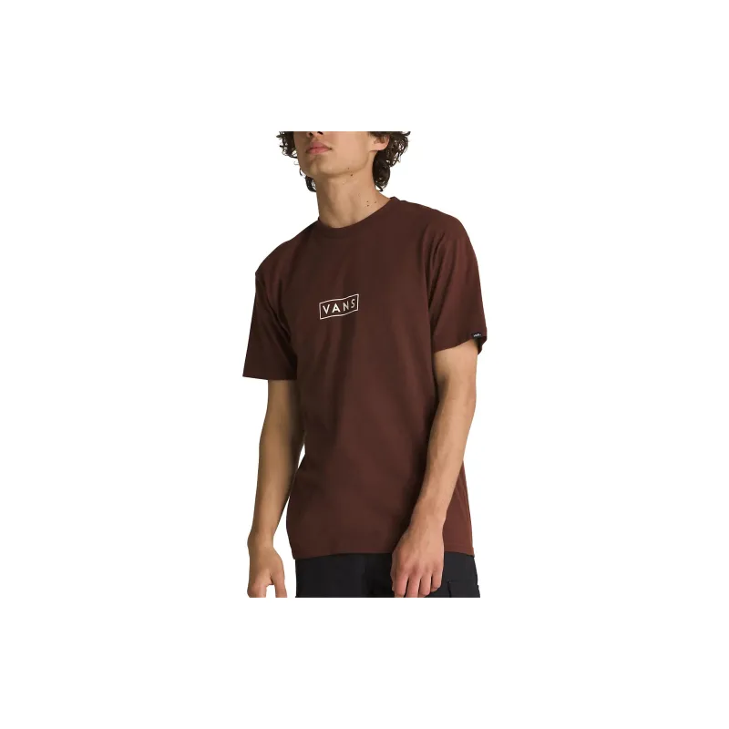 Vans Easy Box T-Shirts Men Brown-3