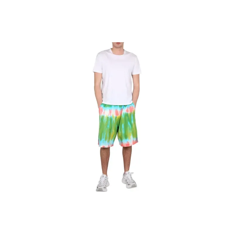 DSQUARED 2 Tie Dyed Elasticated Waistband Track Shorts-3