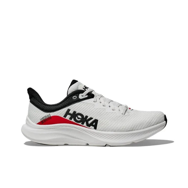 HOKA ONE ONE Solimar White Cosmic Grey Red-1