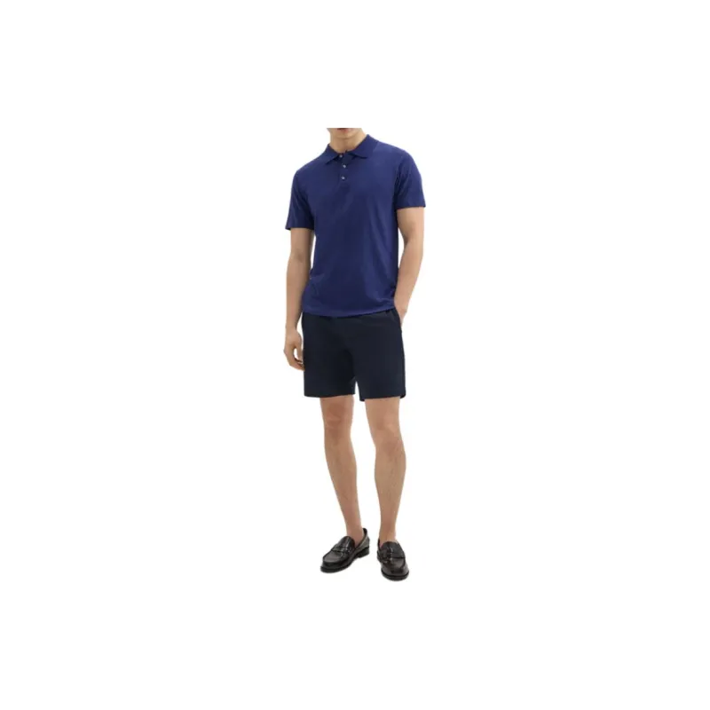 THEORY Polo Shirt Men's Sea Blue-1