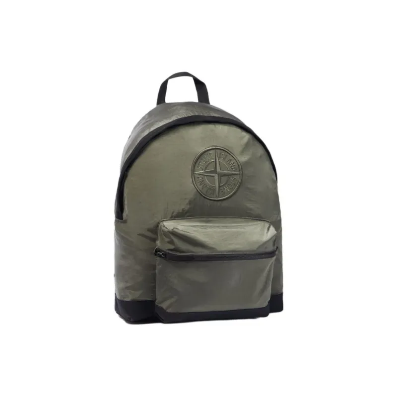 STONE ISLAND Nylon Backpack Men's Musk Green-1