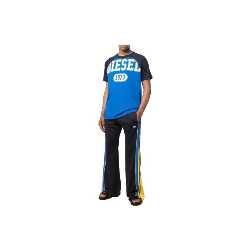 DIESEL T Shirts Men Blue-1