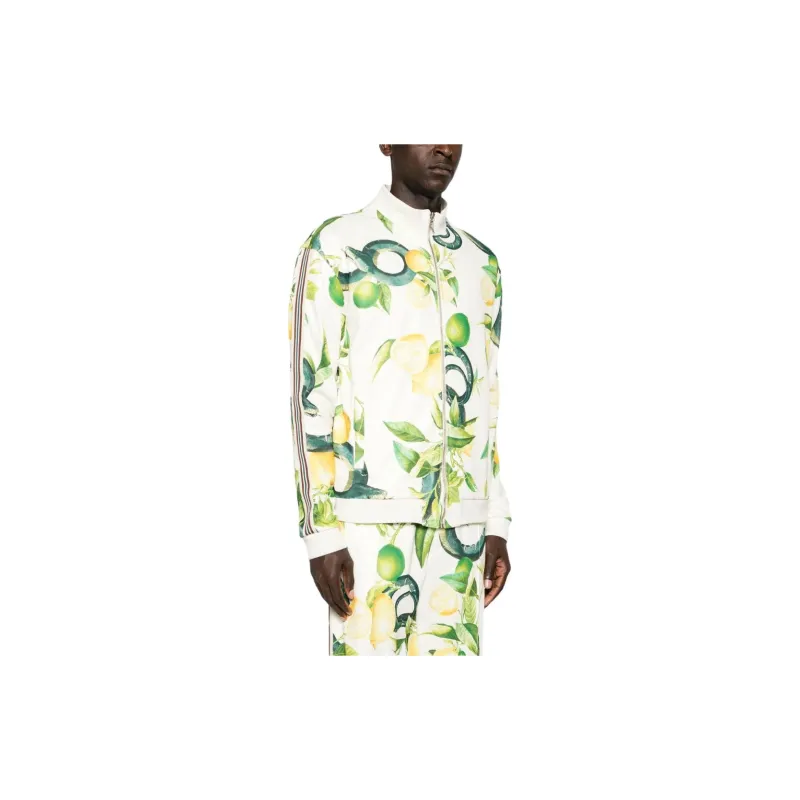 Roberto Cavalli Lemon print Bomber Jacket-3