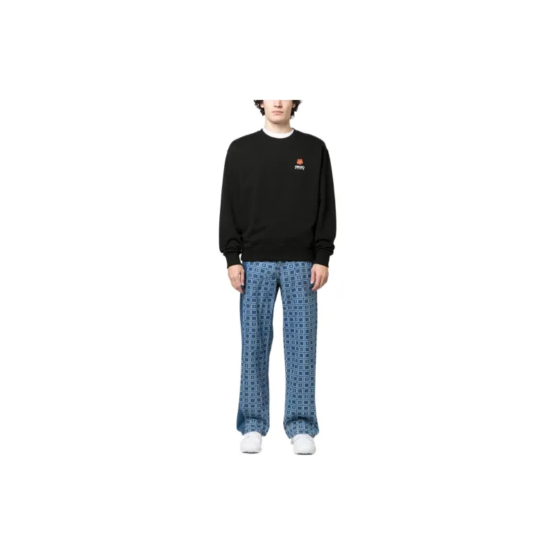 KENZO Logo-print Cotton Sweatshirt-4