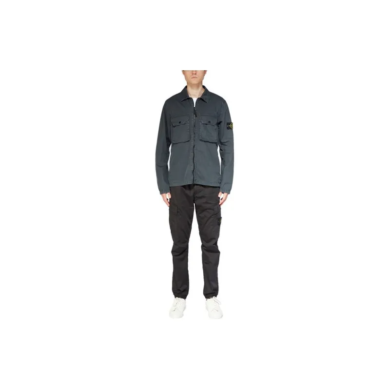 STONE ISLAND Jacket Men's Charcoal Gray-2