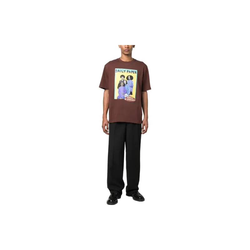 Daily Paper FW22 T-Shirt Men's Brown-1