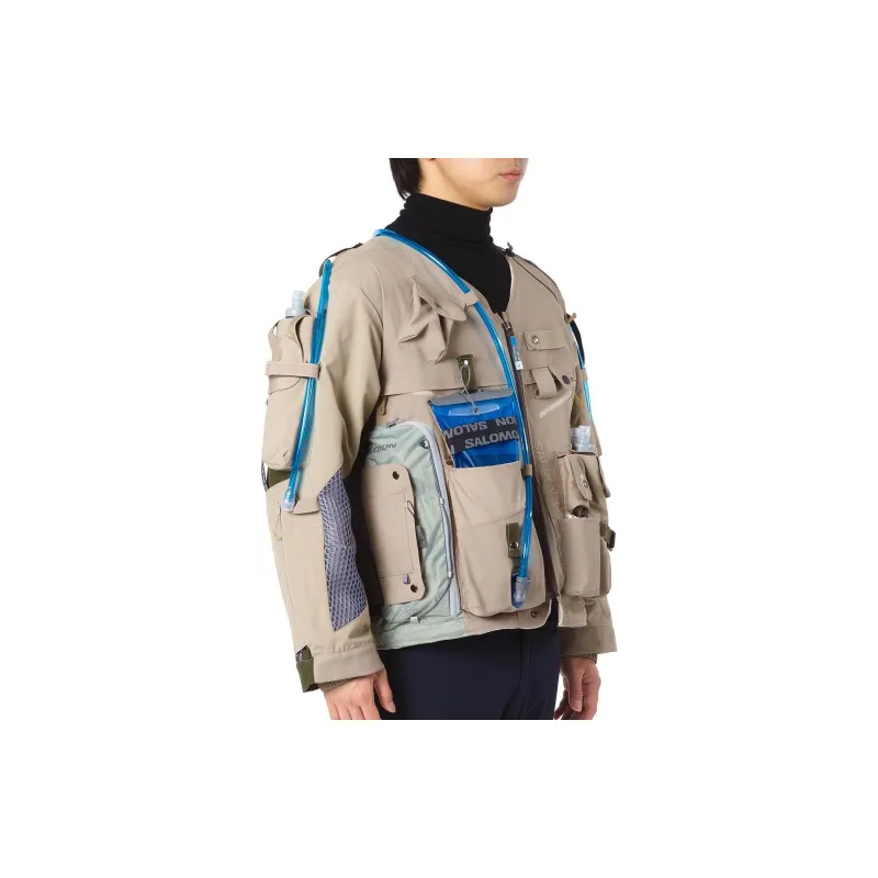SALOMON S/LAB Jackets Men Beige-4