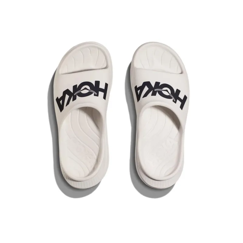 HOKA ONE ONE Ora Athletic Slide White Black-2