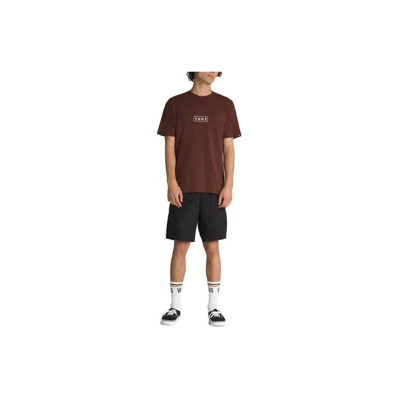 Vans Easy Box T-Shirts Men Brown-2