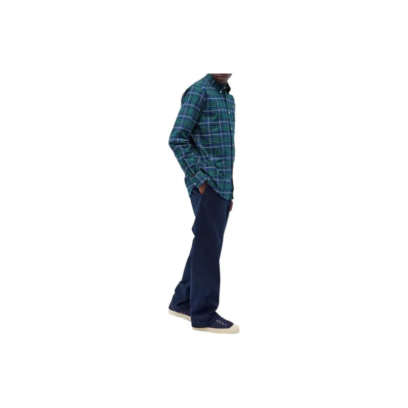 BARBOUR Shirts Men Green-1