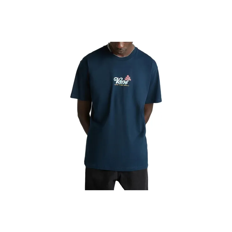 Vans Pineapple Skull T-Shirts Men Marine Blue-5
