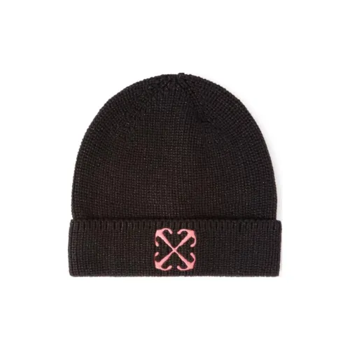 OFF-WHITE Arrow-Motif Turn-Up Brim Beanie