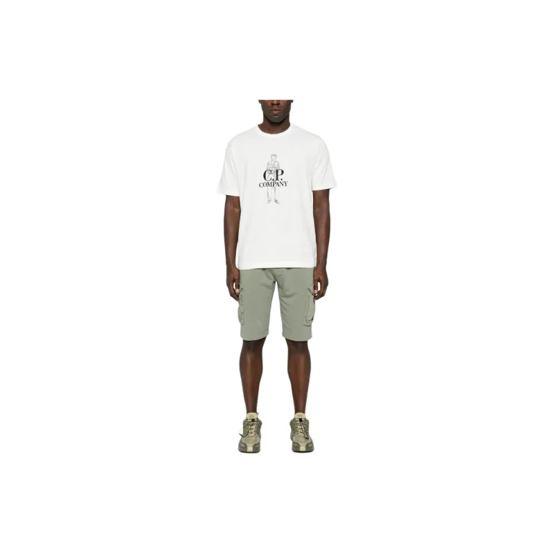 C.P.Company Logo print T Shirt-1