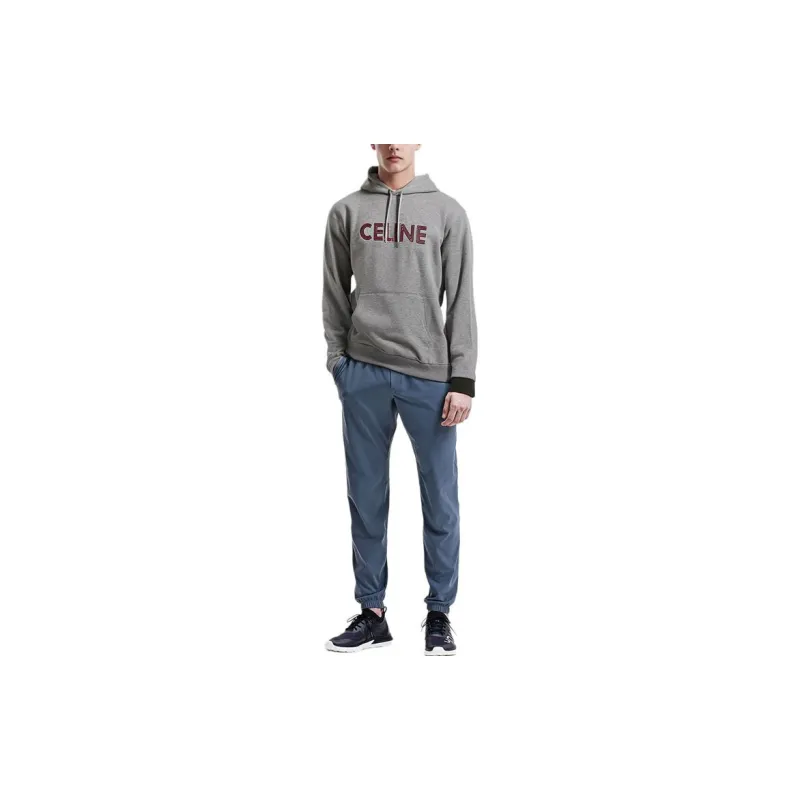 CELINE Sweatshirts Men Gray-2