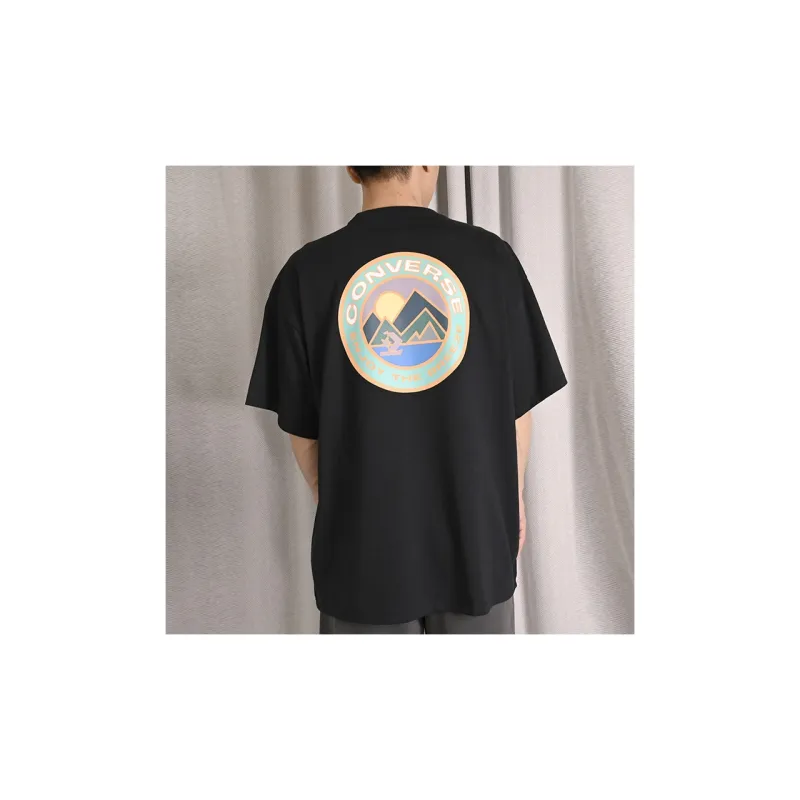 Converse ENJOY THE BREEZE T Shirts Men Black-2