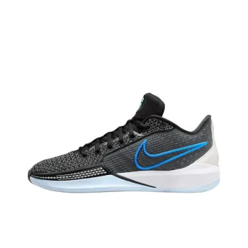 NBA Non-slip Breathable And Wear-resistant Mid-Top Basketball Shoes Men's Black