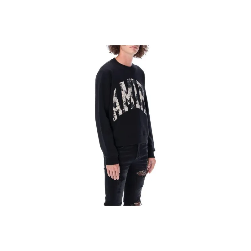 AMIRI Logo print Detail Sweatshirt-4