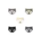 5 Pack (Gray+Gray Green+Ecru+Black+Gray Blue)