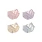 M1580-A Set-Fashion Fabric Label-Pink+Purple+Skin+Light Green (4 Pack)