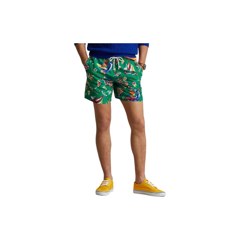 Polo Ralph Lauren Graphic Printed Drawstring Swim Shorts-2