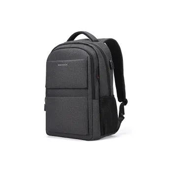 BOSTANTEN Oxford Backpack Medium Size Men's Dark Gray