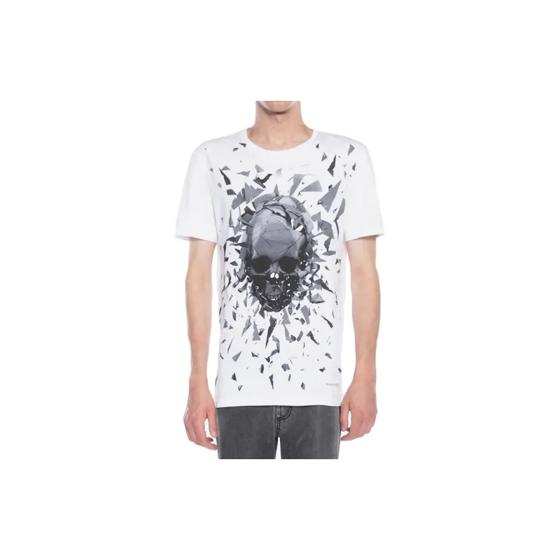 Alexander McQueen T Shirts Men White-1