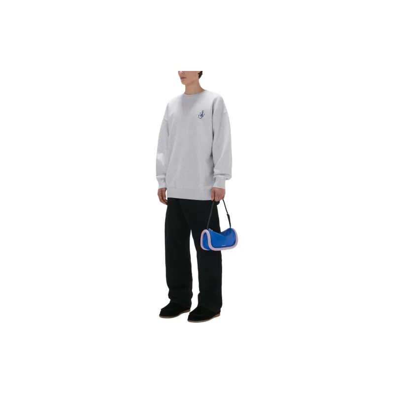 JW Anderson Anchor Embroidered Back Printed Sweatshirt-3