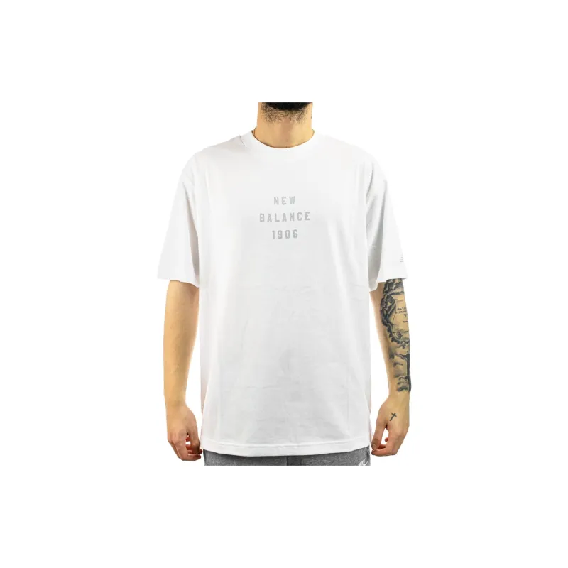 New Balance T Shirt Men's White-2