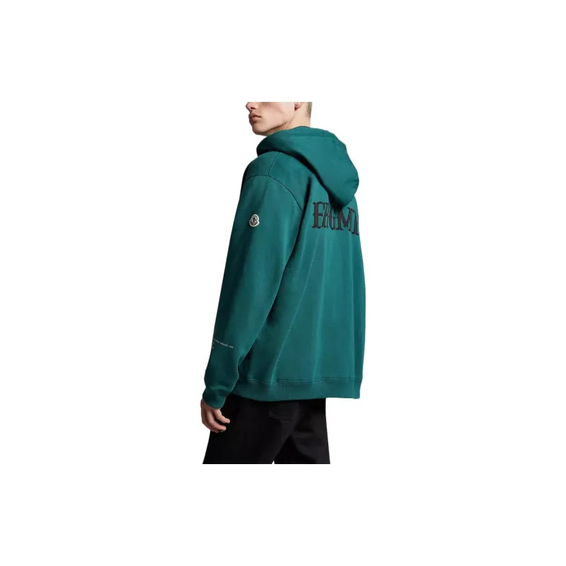 Moncler Sweatshirt Unisex Dark Green-4