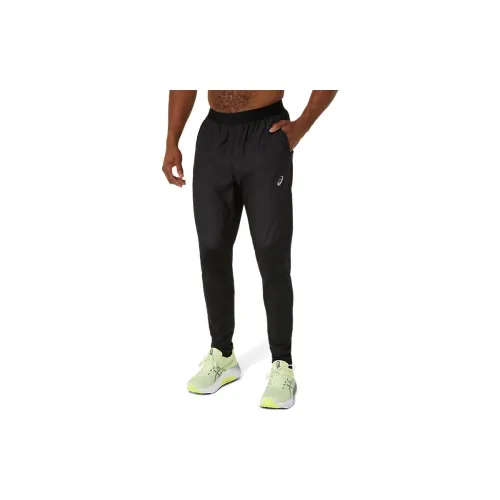 Asics ROAD Knitted Sweatpants Men Performance Black