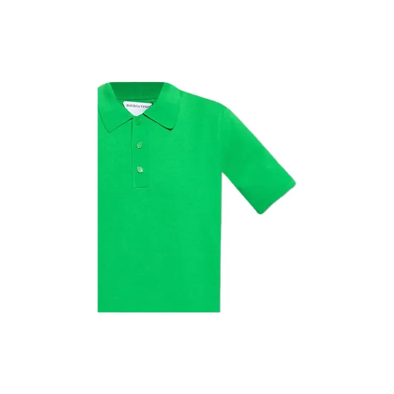 Bottega Veneta Polo Shirts Men Green-2