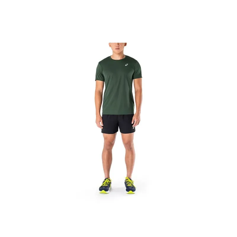 Asics KATAKANA SS TOP T-Shirt Men's Green-2