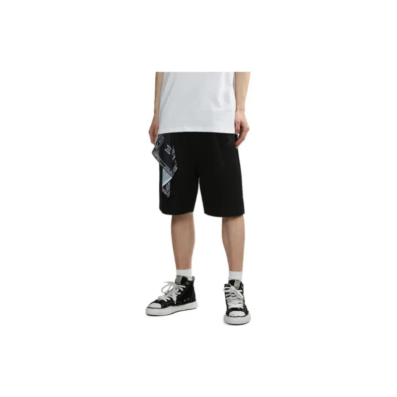 MUSIUM DIV Scarf detail Track Shorts-6