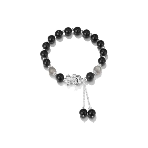 Clect Glass Cat Eye Jade Bracelets Unisex