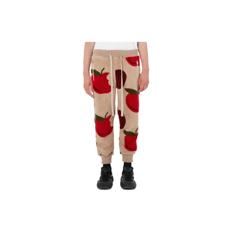JW Anderson Graphic print Tapered leg Track Pants-3