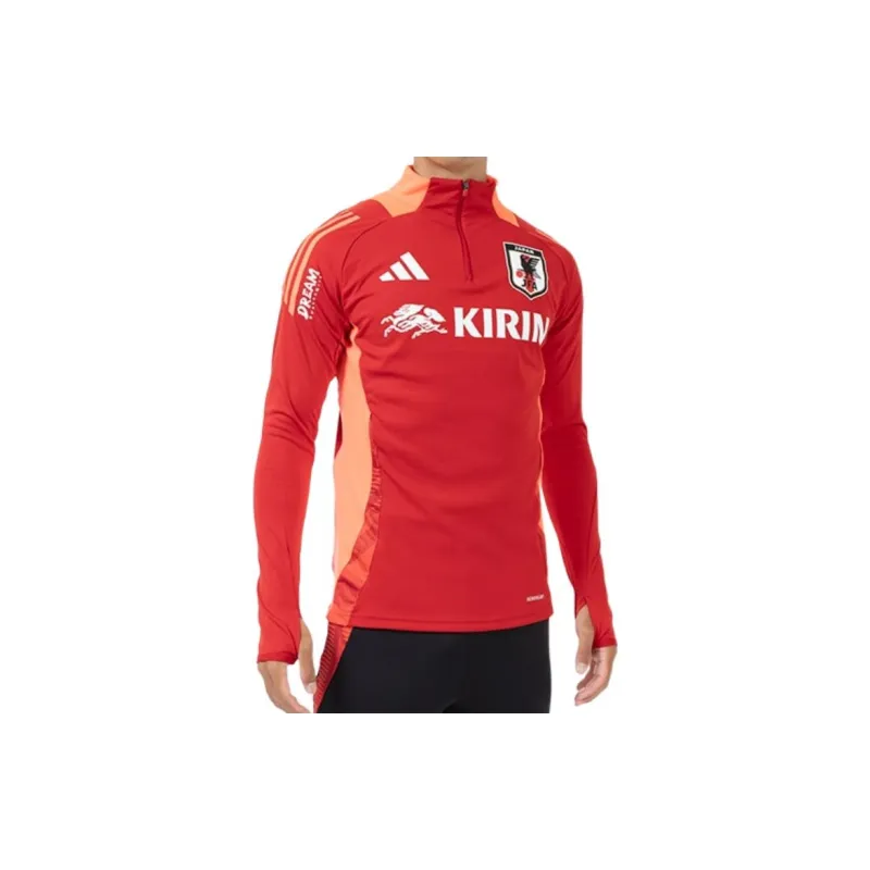 Adidas Japanese Football Team Olympic Series Jacket Men's Red-3