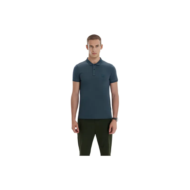 Calvin Klein Polo Shirts Men Blue Gray-5