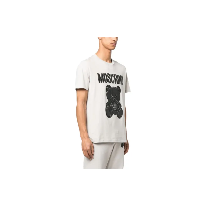 MOSCHINO T Shirts Men White-2