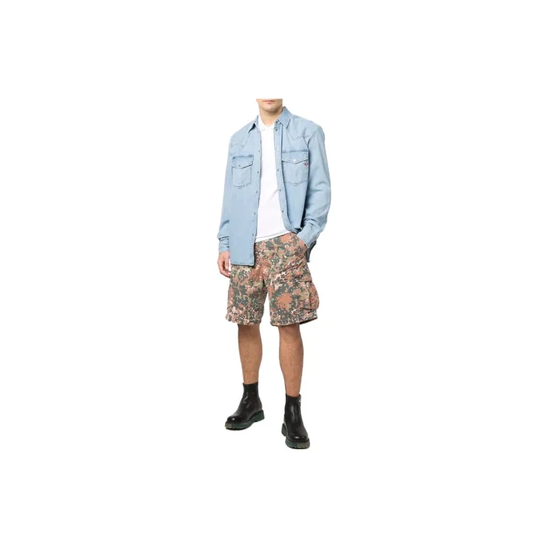 DIESEL Cargo Shorts Men Multicolor-3