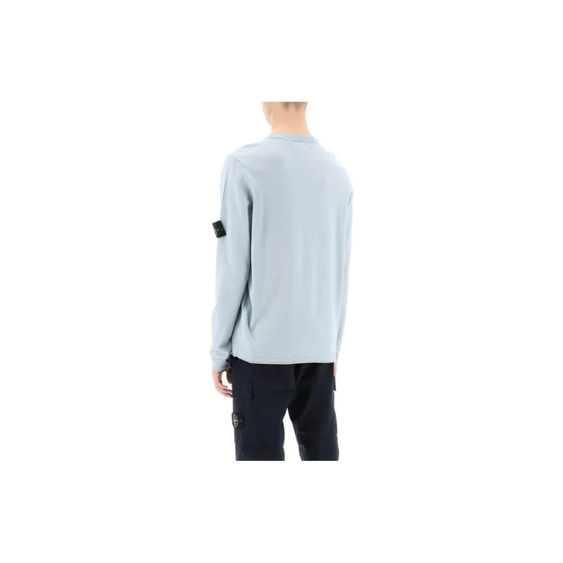 STONE ISLAND Sweater Men's Ice Frost Blue-2