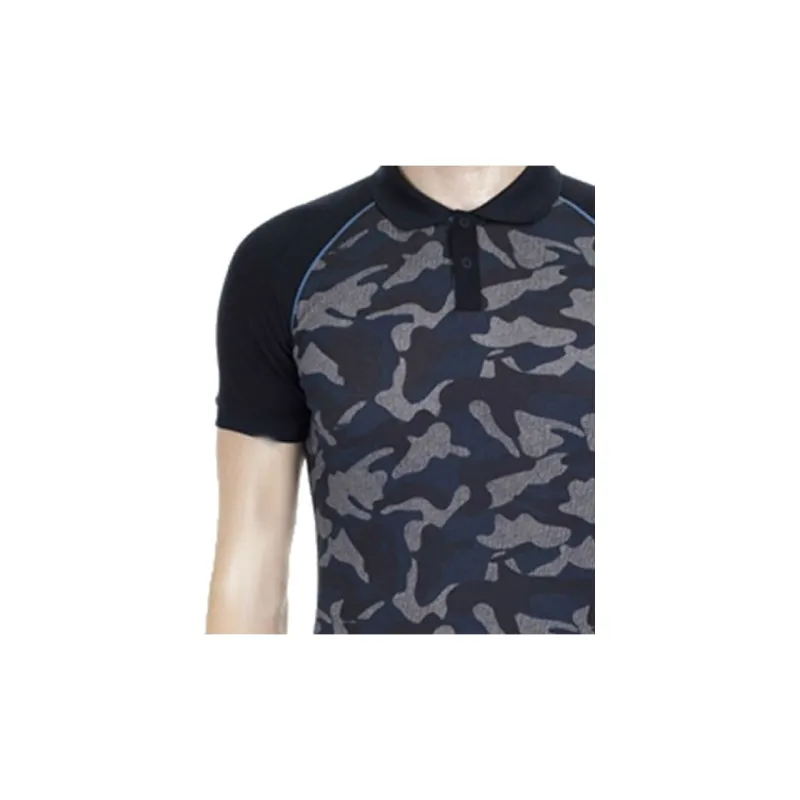 ARMANI JEANS Polo Shirts Men Black-5