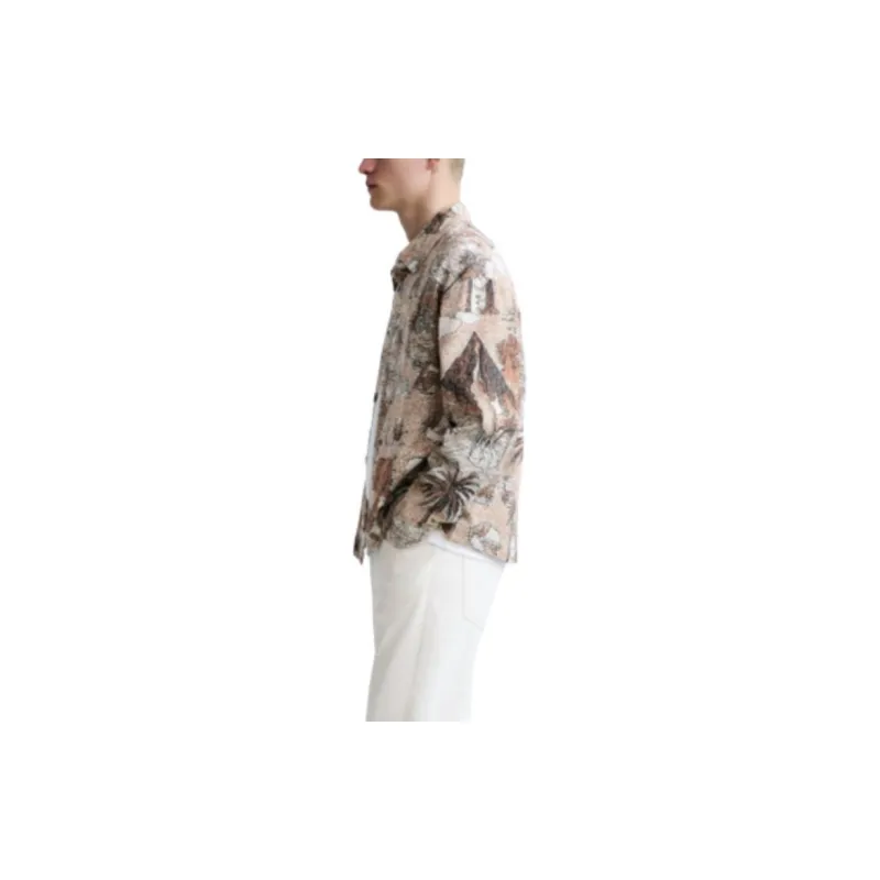 ZARA Jackets & Coats Men's Earth Tone-3